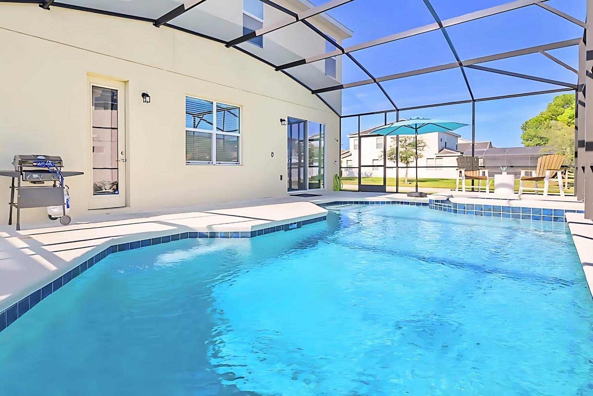 Supreme Disney Retreat - 10Br Home - Pool, Hot Tub 基西米 外观 照片